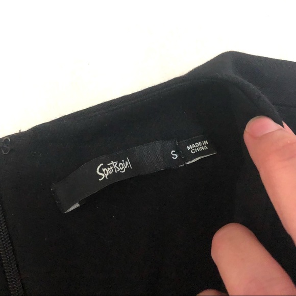 Sportsgirl Tops Sportsgirl Black Cropped Sleeveless Tank Top Poshmark